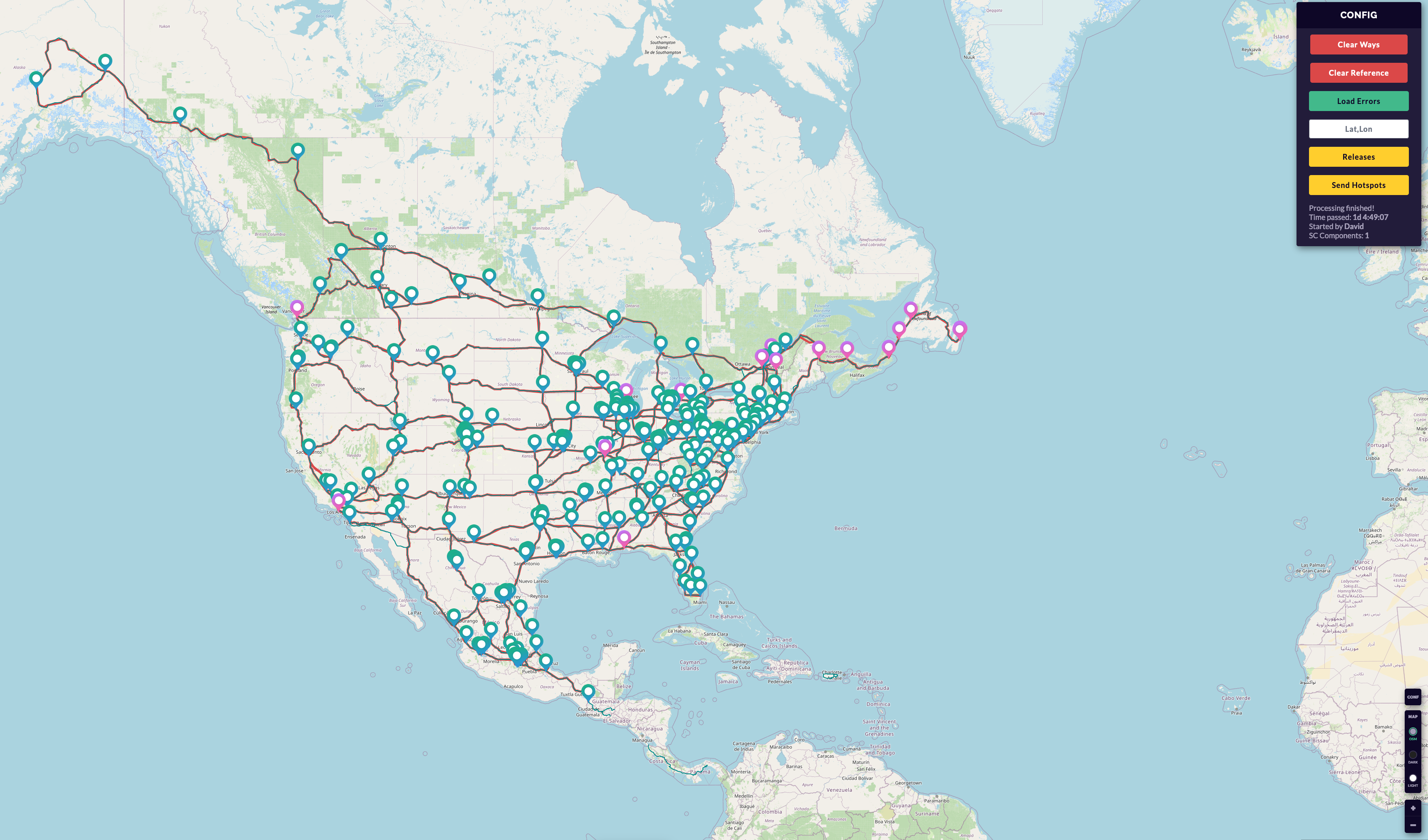 Hotspots connector -  screenshot