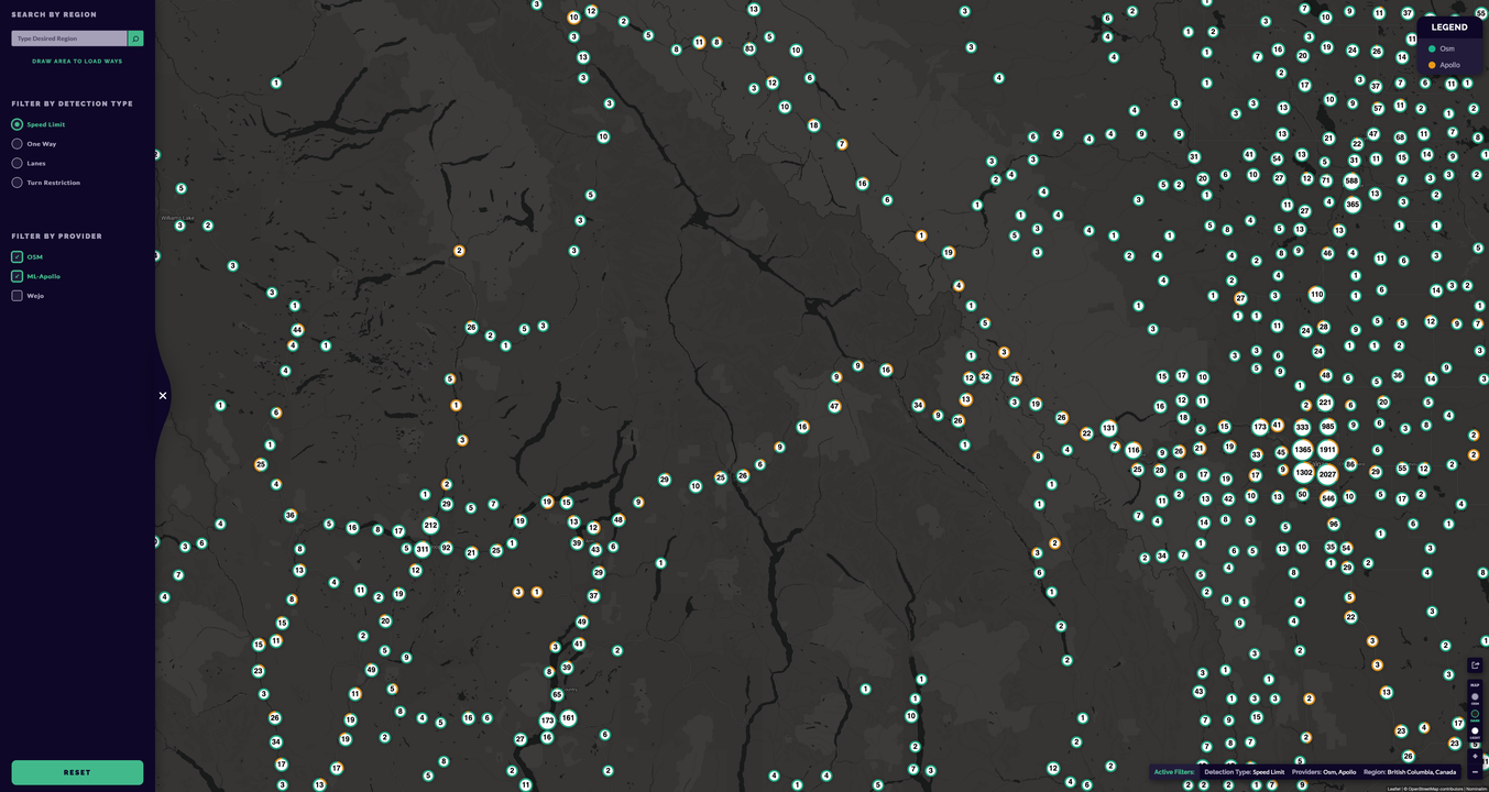 GeoRoute Viewer - A full-stack application for visualizing large-scale geospatial data screenshot 1